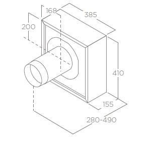Schéma de «  Moteur Elica KIT0147880  »