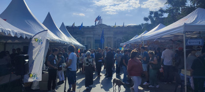 Le village européen préfère cette année Pey Berland à Jean Jaurès