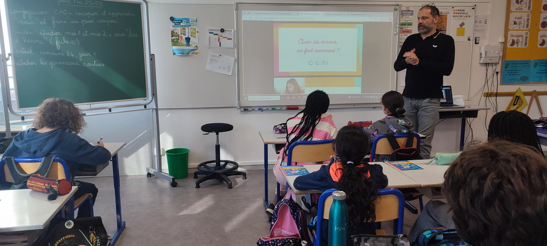 © Cassandre Thomas. La collecte du numérique sensibilise aussi les plus jeunes