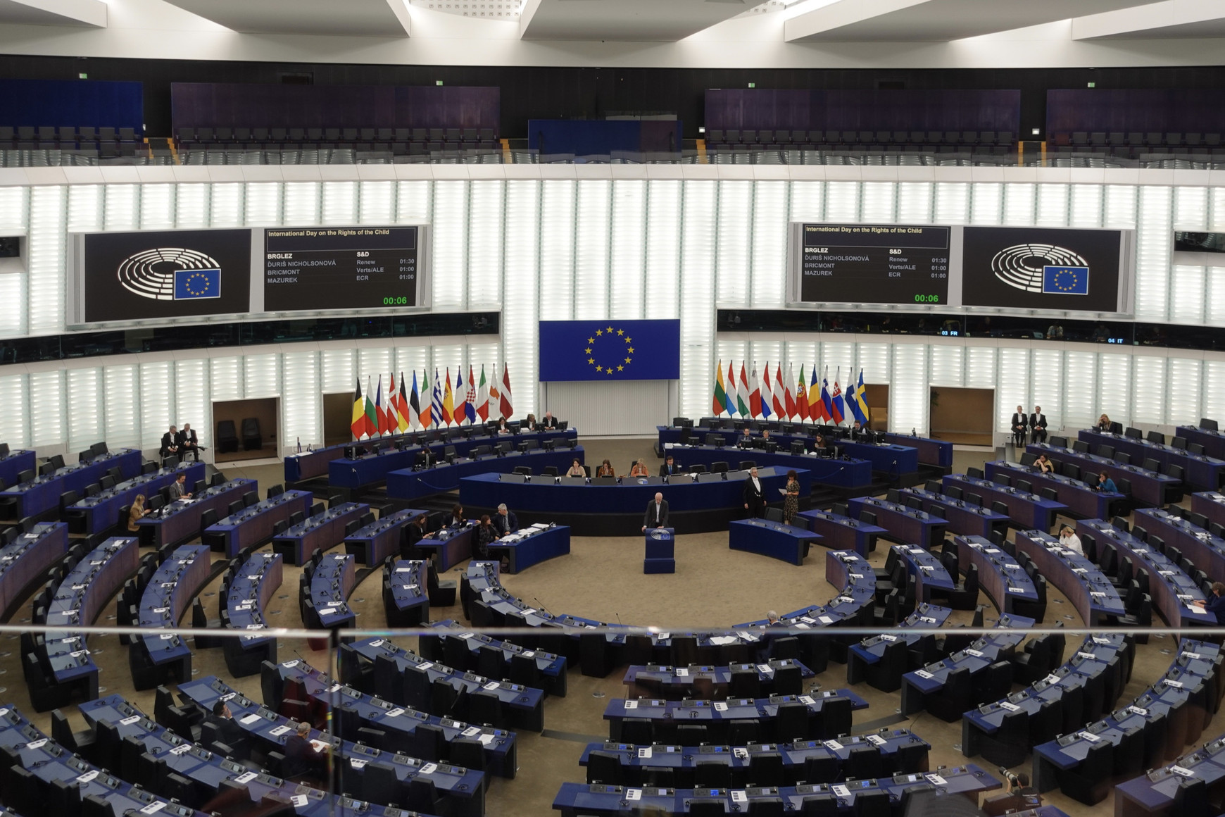 © Hélène Bataille Journée internationale des droits de l'enfant au Parlement Européen