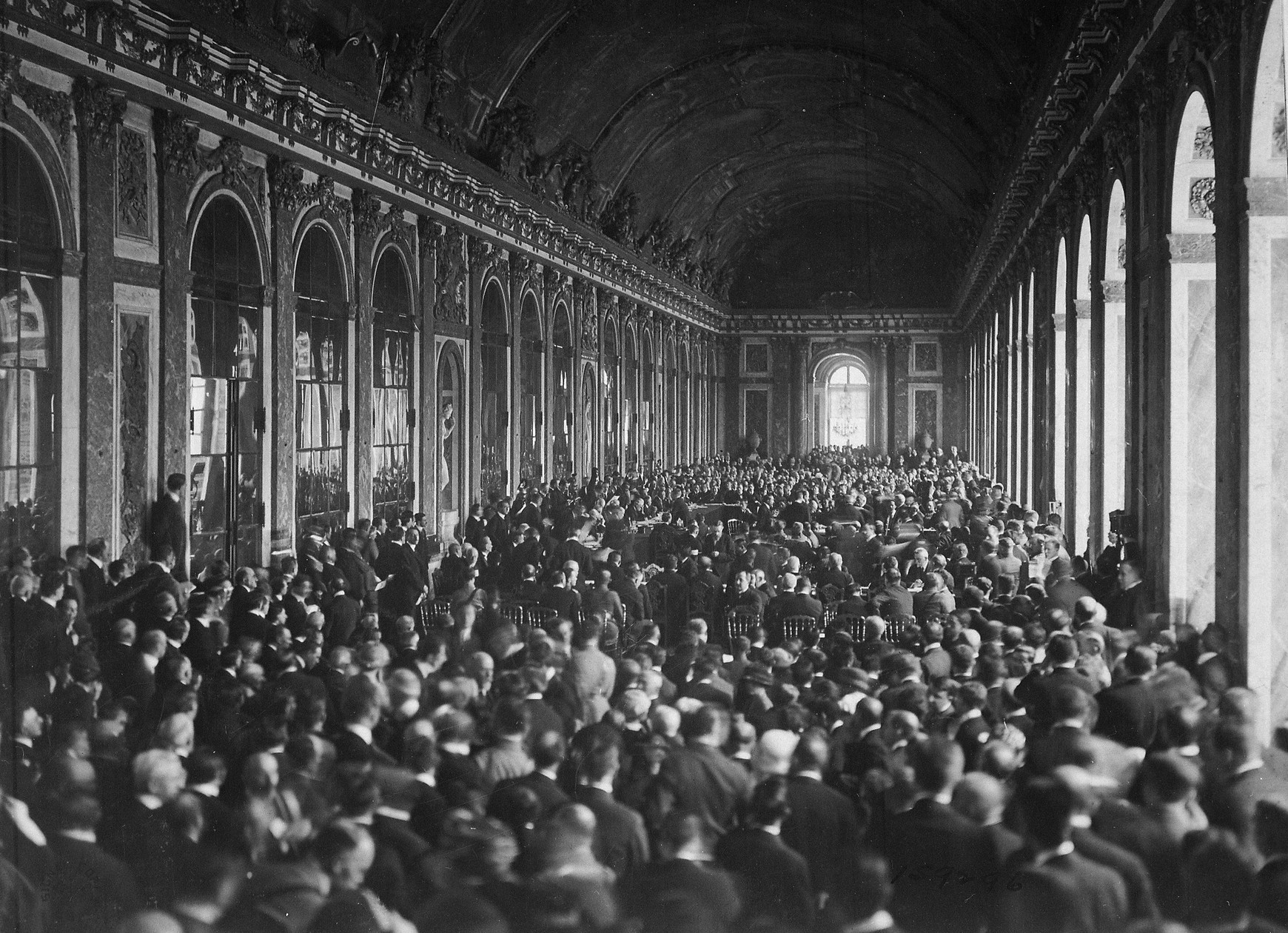 1919, la conférence de la paix