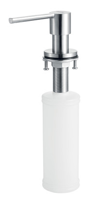 DISTRIBUTEUR SAVON ROND INOX