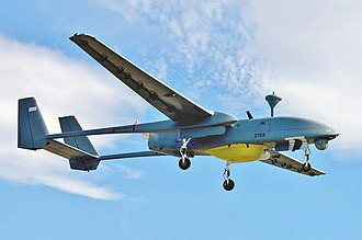 © Wikimédia Commons (Drones Héron, utilisés par Israël Aerospace Industries à Gaza.) Gaza : quand les impôts des Européens financent les frappes israéliennes